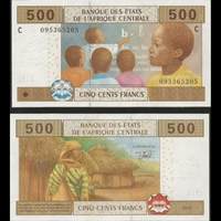 *500 Frankov Čad (Central African States) 2002 P606Ca UNC - Kliknutím na obrázok zatvorte -